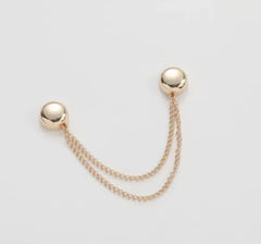 Gold Magnetic clothes clip