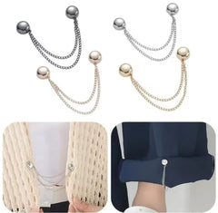 Black magnetic clothes clip