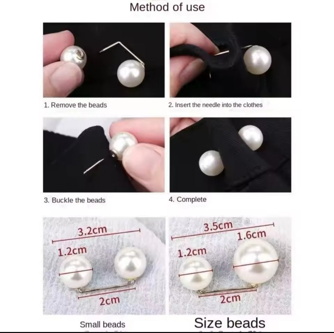 artificial pearl brooch pins, which are versatile fashion accessories used for both decoration and clothing